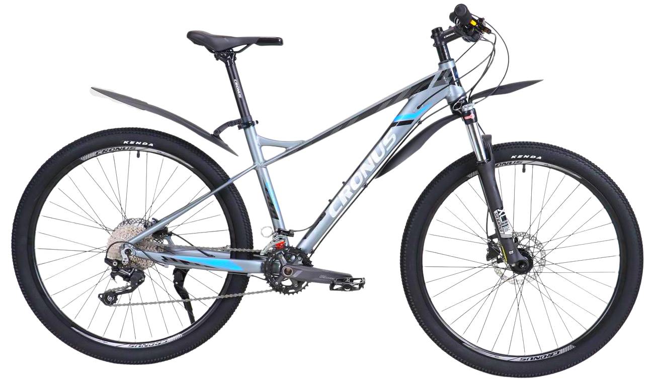 Фотография Велосипед Cronus DYNAMIC 520 27.5" рама L 19.5" (2023) серо-голубой
